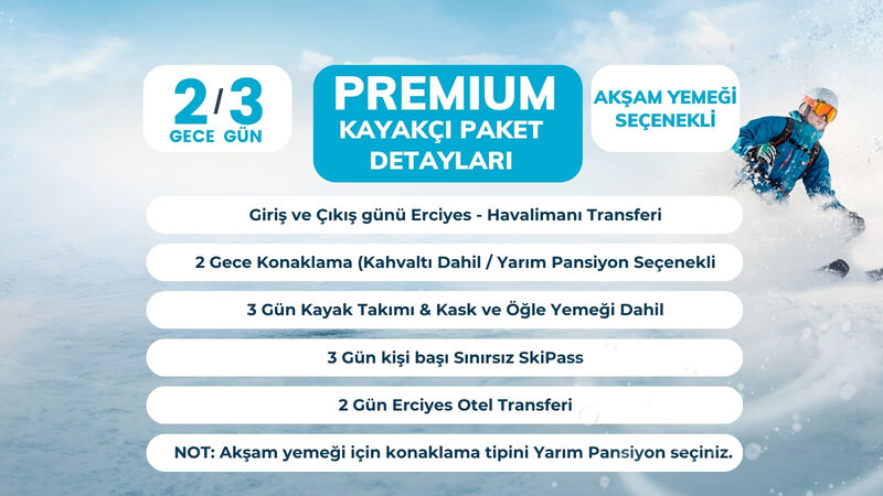 Crown Plaza Premium Paket 2 Gece 3 Gün