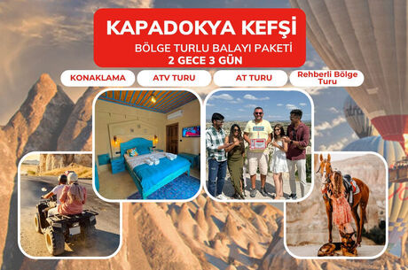 Gemosa Kapadokya Keşfi Balayı Paketi 2 Gece 3 Gün